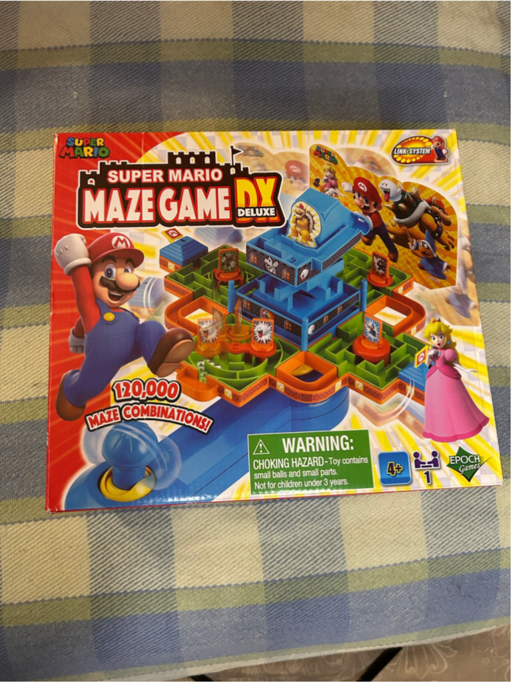 Super Mario Maze Game DX Deluxe Epoch Games Complete Used Nintendo